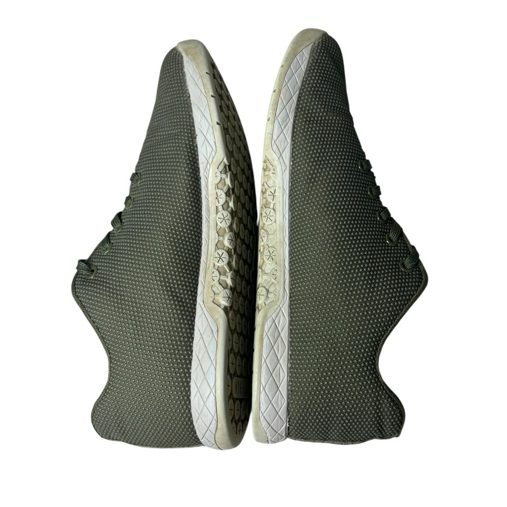 Nobull Super Fabric Trainer Running Green/White Athletic Shoes M10.5/W12 - Picture 5 of 10
